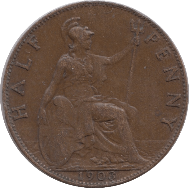 1903 HALFPENNY ( VF ) - HALFPENNY - Cambridgeshire Coins