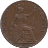 1903 HALFPENNY ( VF ) - HALFPENNY - Cambridgeshire Coins