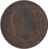 1903 INDIA 1/4 ANNA - WORLD COINS - Cambridgeshire Coins