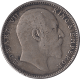 1903 INDIAN SILVER ONE RUPEE - SILVER WORLD COINS - Cambridgeshire Coins