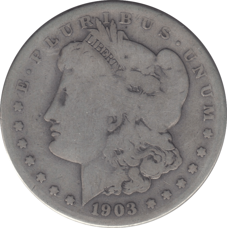 1903 MORGAN DOLLAR USA SAN FRANCISCO MINT - SILVER WORLD COINS - Cambridgeshire Coins