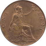 1903 PENNY 1 ( UNC ) 73 - Penny - Cambridgeshire Coins