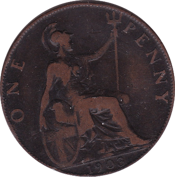 1903 PENNY ( F ) - Penny - Cambridgeshire Coins