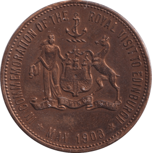 1903 ROYAL VISIT MEDAL - WORLD COINS - Cambridgeshire Coins