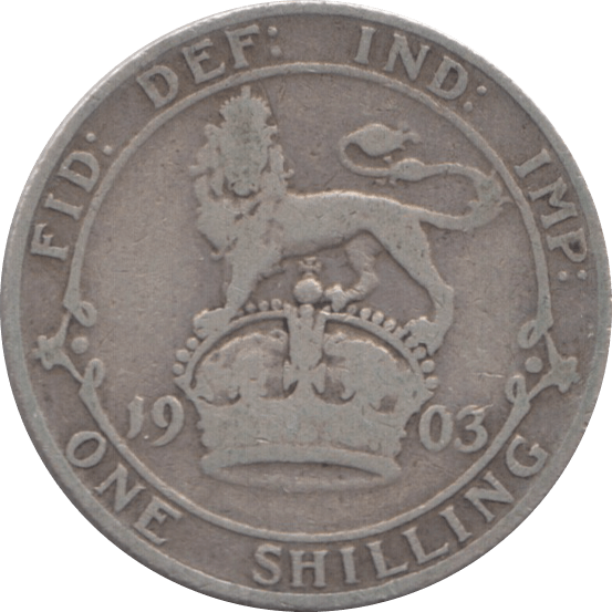 1903 SHILLING ( FAIR ) 6 - Shilling - Cambridgeshire Coins