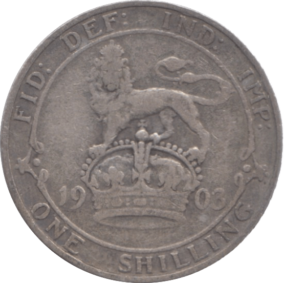 1903 SHILLING ( FINE ) 13 - Shilling - Cambridgeshire Coins