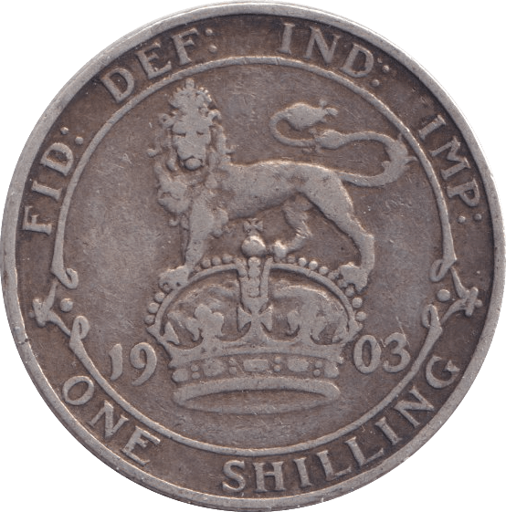 1903 SHILLING ( FINE ) - Shilling - Cambridgeshire Coins