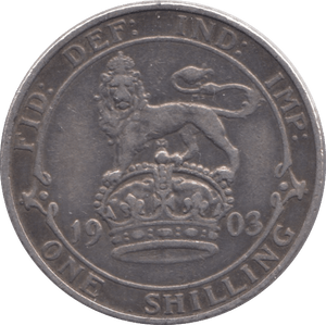 1903 SHILLING ( GF ) - Shilling - Cambridgeshire Coins
