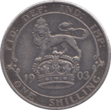 1903 SHILLING ( GF ) - Shilling - Cambridgeshire Coins