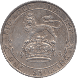 1903 SHILLING ( VF ) 13 - Shilling - Cambridgeshire Coins