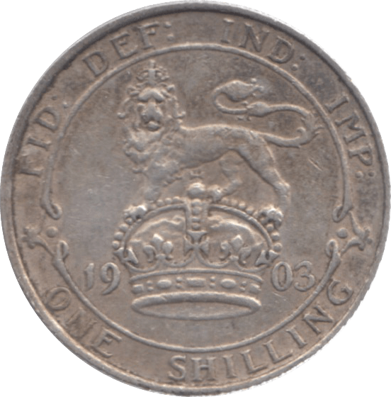1903 SHILLING ( VF ) 13 - Shilling - Cambridgeshire Coins