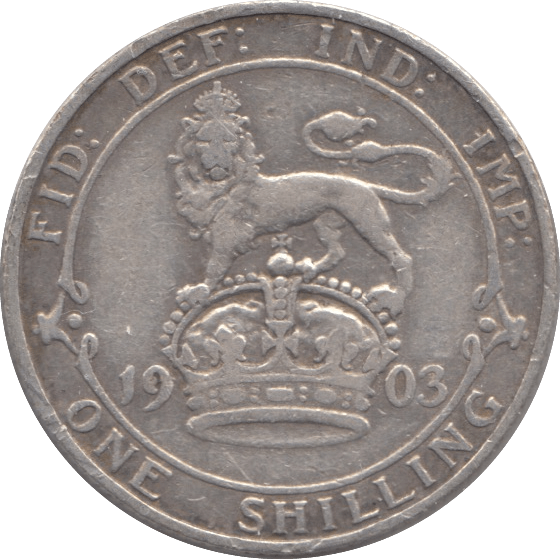 1903 SHILLING ( VF ) - Shilling - Cambridgeshire Coins
