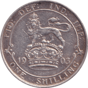 1903 SHILLING ( VF ) - Shilling - Cambridgeshire Coins