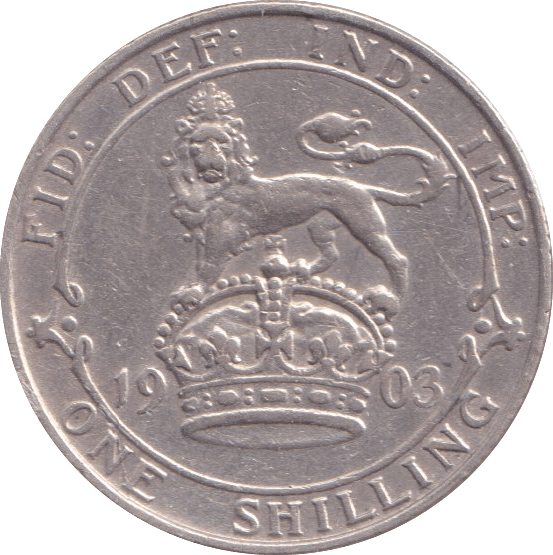 1903 SHILLING ( VF ) - Shilling - Cambridgeshire Coins