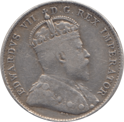 1903 SILVER 10 CENTS CANADA - WORLD SILVER COINS - Cambridgeshire Coins
