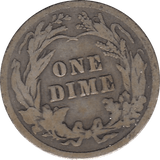 1903 SILVER DIME USA - SILVER WORLD COINS - Cambridgeshire Coins