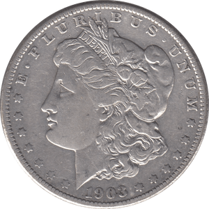 1903 SILVER MORGAN DOLLAR SAN FRANCISCO MINT - SILVER WORLD COINS - Cambridgeshire Coins
