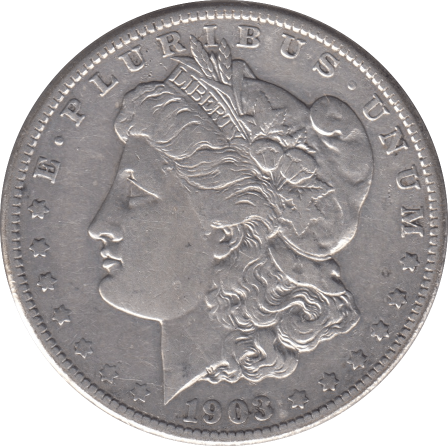 1903 SILVER MORGAN DOLLAR SAN FRANCISCO MINT - SILVER WORLD COINS - Cambridgeshire Coins
