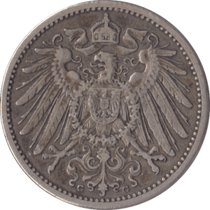 1903 SILVER ONE MARK GERMANY - SILVER WORLD COINS - Cambridgeshire Coins