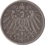 1903 SILVER ONE MARK GERMANY - SILVER WORLD COINS - Cambridgeshire Coins