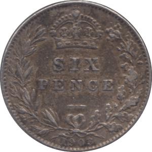 1903 SIXPENCE ( EF ) - Sixpence - Cambridgeshire Coins