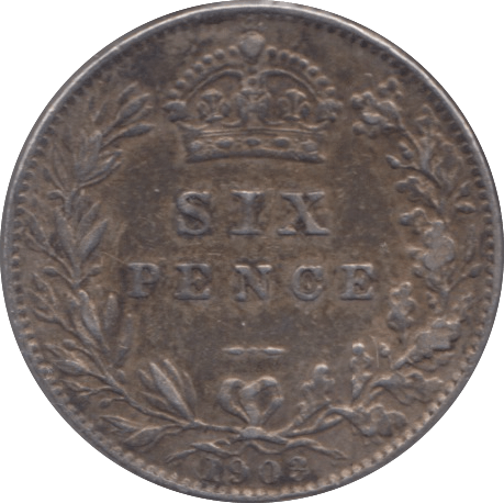 1903 SIXPENCE ( EF ) - Sixpence - Cambridgeshire Coins