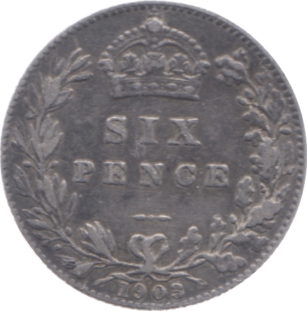 1903 SIXPENCE ( GF ) 6 - Sixpence - Cambridgeshire Coins