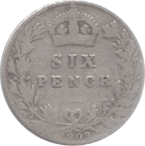 1903 SIXPENCE ( NF ) 9 - Sixpence - Cambridgeshire Coins