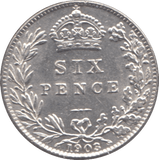 1903 SIXPENCE ( UNC ) 2 - Sixpence - Cambridgeshire Coins