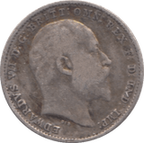 1903 THREEPENCE ( F ) 3 - Threepence - Cambridgeshire Coins