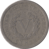 1903 USA FIVE CENTS - WORLD COINS - Cambridgeshire Coins