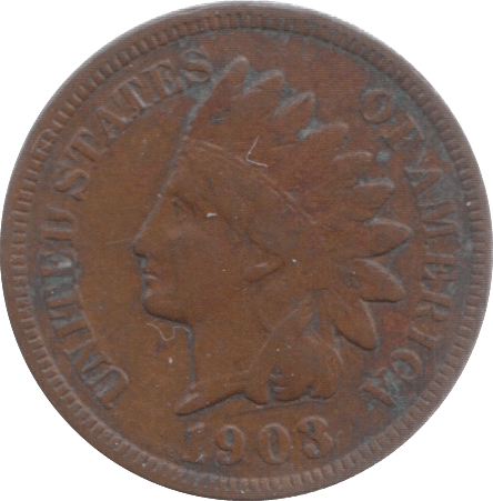 1903 USA ONE CENT - WORLD COINS - Cambridgeshire Coins