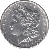 1903 USA SILVER MORGAN DOLLAR PHILADELPHIA MINT - SILVER WORLD COINS - Cambridgeshire Coins