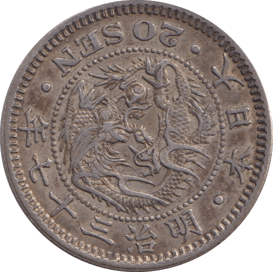 1904 20 SEN JAPAN - WORLD COINS - Cambridgeshire Coins