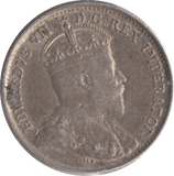 1904 CANADA SILVER 5 CENTS - SILVER WORLD COINS - Cambridgeshire Coins