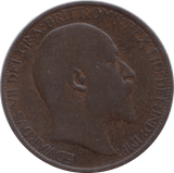 1904 FARTHING ( FINE ) - Farthing - Cambridgeshire Coins