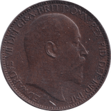 1904 FARTHING ( UNC ) - Farthing - Cambridgeshire Coins