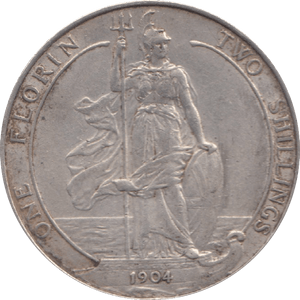 1904 FLORIN ( EF ) 5 - Florin - Cambridgeshire Coins
