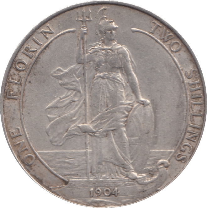 1904 FLORIN ( EF ) 5 - Florin - Cambridgeshire Coins