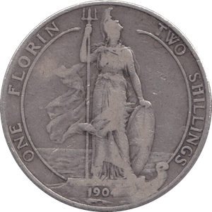 1904 FLORIN ( FINE ) 3 - FLORIN - Cambridgeshire Coins