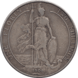 1904 FLORIN ( GF ) 8 - Florin - Cambridgeshire Coins