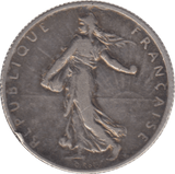 1904 FRANCE SILVER TWO FRANCS - SILVER WORLD COINS - Cambridgeshire Coins