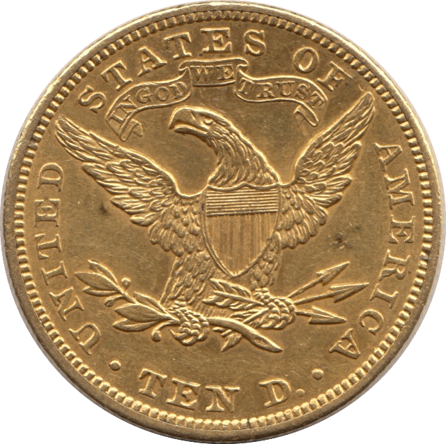 1904 GOLD $10 DOLLAR USA - Gold World Coins - Cambridgeshire Coins