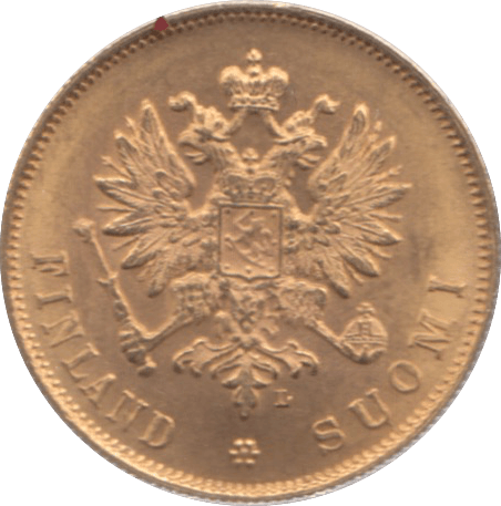 1904 GOLD 10 MARKKAA ( VF ) REF A FINNISH - Gold World Coins - Cambridgeshire Coins