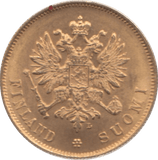 1904 GOLD 10 MARKKAA ( VF ) REF A FINNISH - Gold World Coins - Cambridgeshire Coins