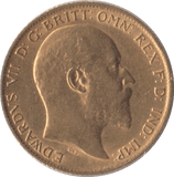 1904 GOLD HALF SOVEREIGN ( EF ) - Half Sovereign - Cambridgeshire Coins