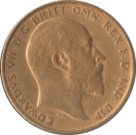 1904 GOLD HALF SOVEREIGN ( EF ) - Half Sovereign - Cambridgeshire Coins