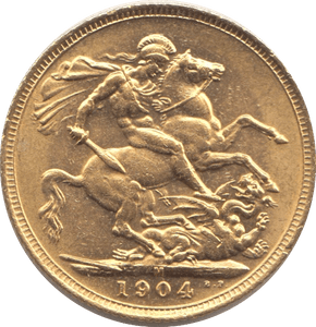 1904 GOLD SOVEREIGN ( AUNC ) MELBOURNE MINT - Sovereign - Cambridgeshire Coins