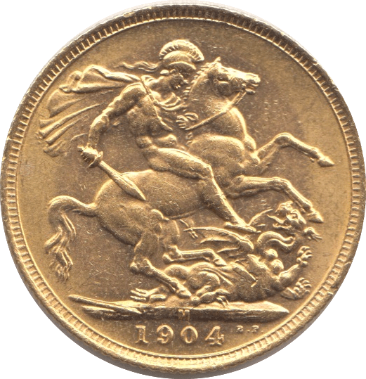 1904 GOLD SOVEREIGN ( AUNC ) MELBOURNE MINT - Sovereign - Cambridgeshire Coins