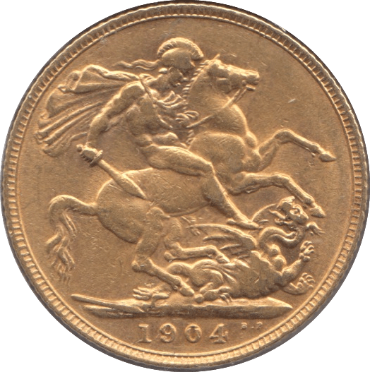 1904 GOLD SOVEREIGN ( EF ) 2 - Sovereign - Cambridgeshire Coins